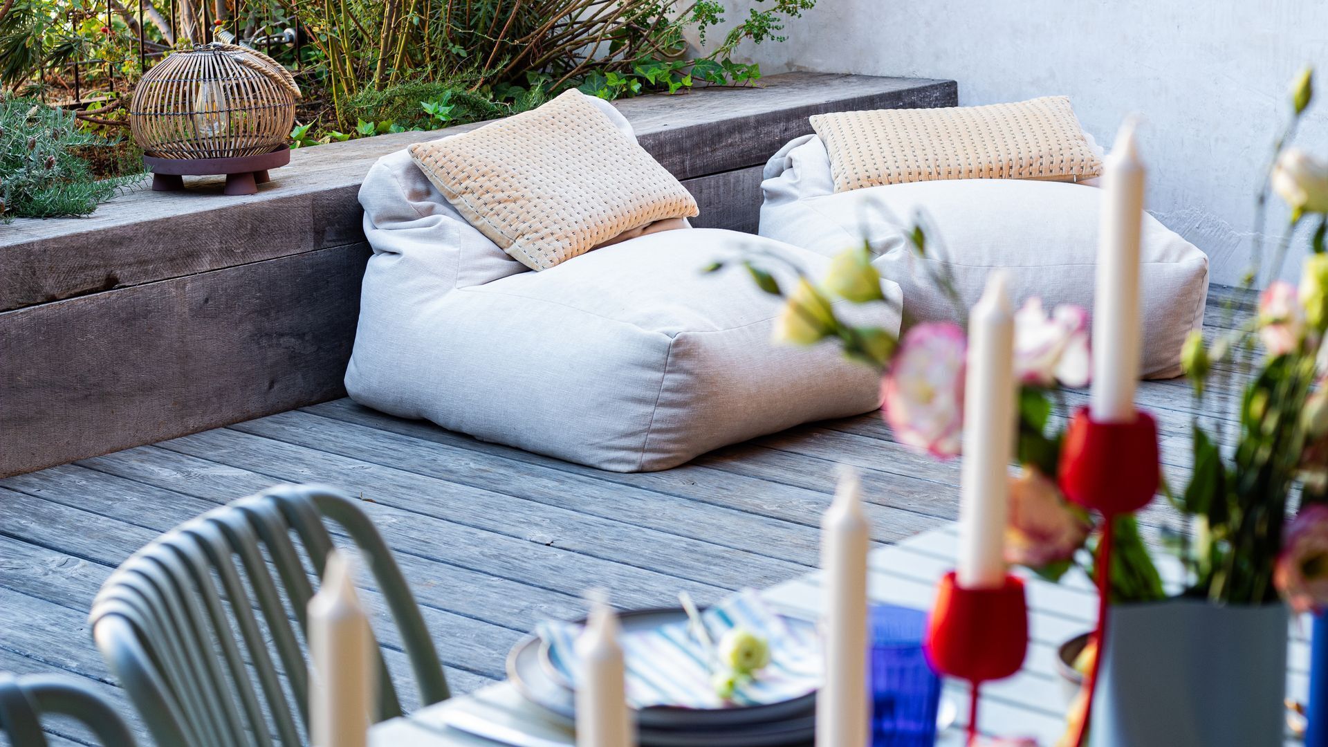 Opções para refeição ao ar livre