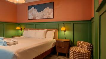 1 bedroom, desk, iron/ironing board, WiFi