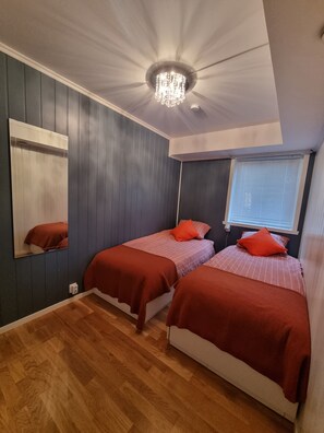 2 bedrooms, iron/ironing board, free WiFi, bed sheets