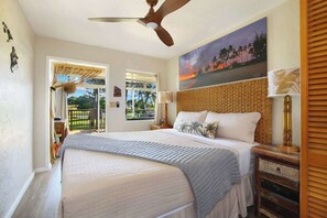 1 bedroom, iron/ironing board, travel crib, free WiFi