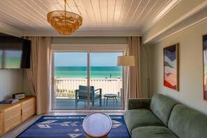 TV, offices - Condo On The Beach - Ocean View Balcony - Pool (Belleair Beach)