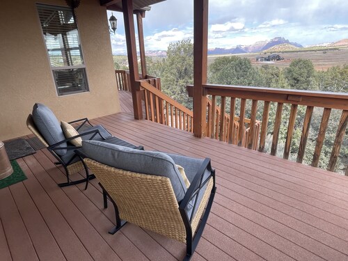 Custom Home On 40 Private Acres Overlooking Zion