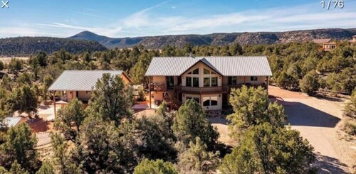 Custom Home On 40 Private Acres Overlooking Zion