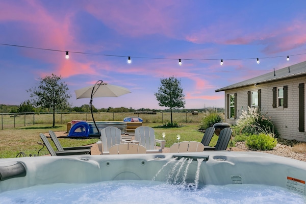 Bain à remous extérieur