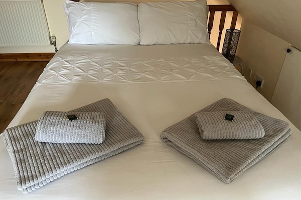 Upstairs double bed