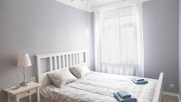 1 Schlafzimmer, Bügeleisen/Bügelbrett, Reisekinderbett, kostenloses WLAN