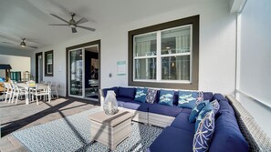 Deluxe Room | Terrace/patio - 20 LARGE FAMILY AT CHAMPIONSGATE POOL  (Davenport)