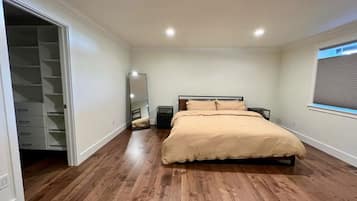 Desk, iron/ironing board, travel cot, free WiFi