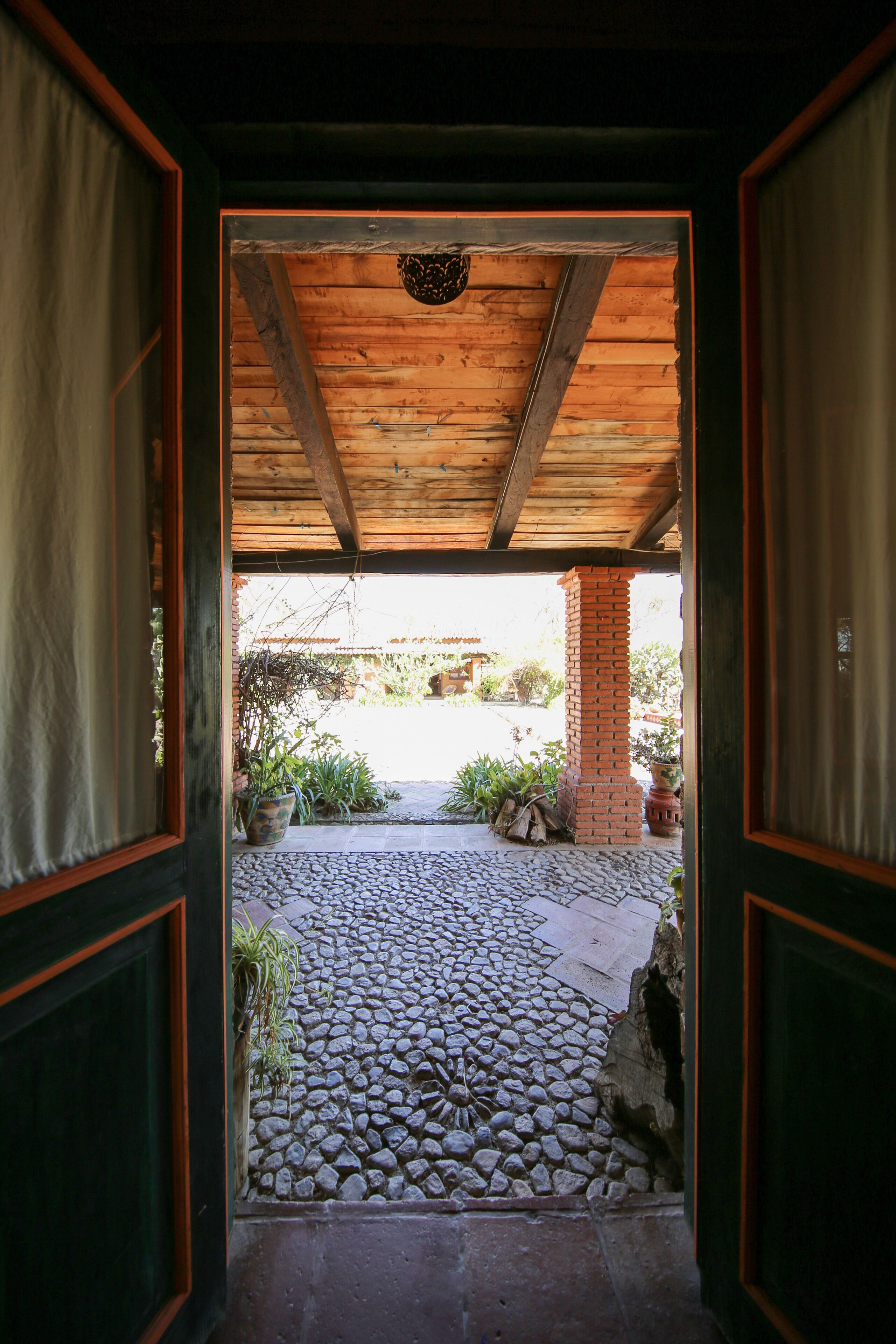 Vista desde la propiedad