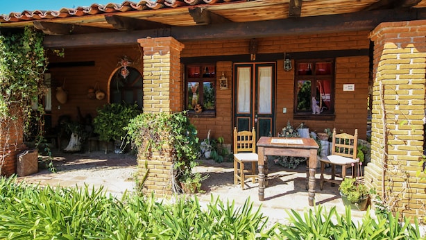 Terrace/patio - Huayapam Yù'ú Lodge (Oaxaca)