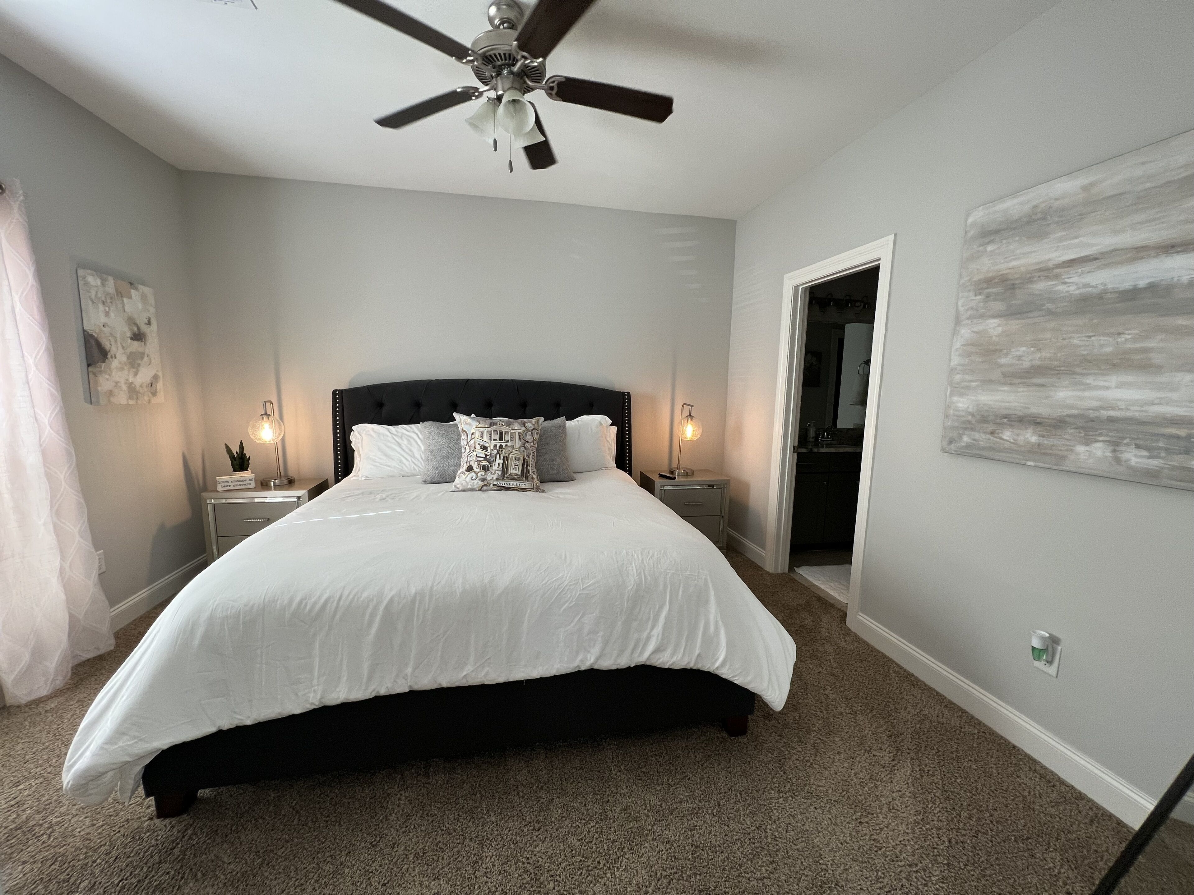 Master Bedroom on the Main