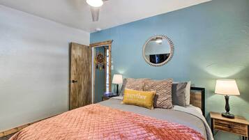 2 chambres, bureau, accès Internet, draps fournis