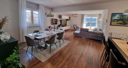 New modern villa with private pool 7 km from the sea.