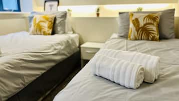 2 sovrum, wi-fi och sÀngklÀder