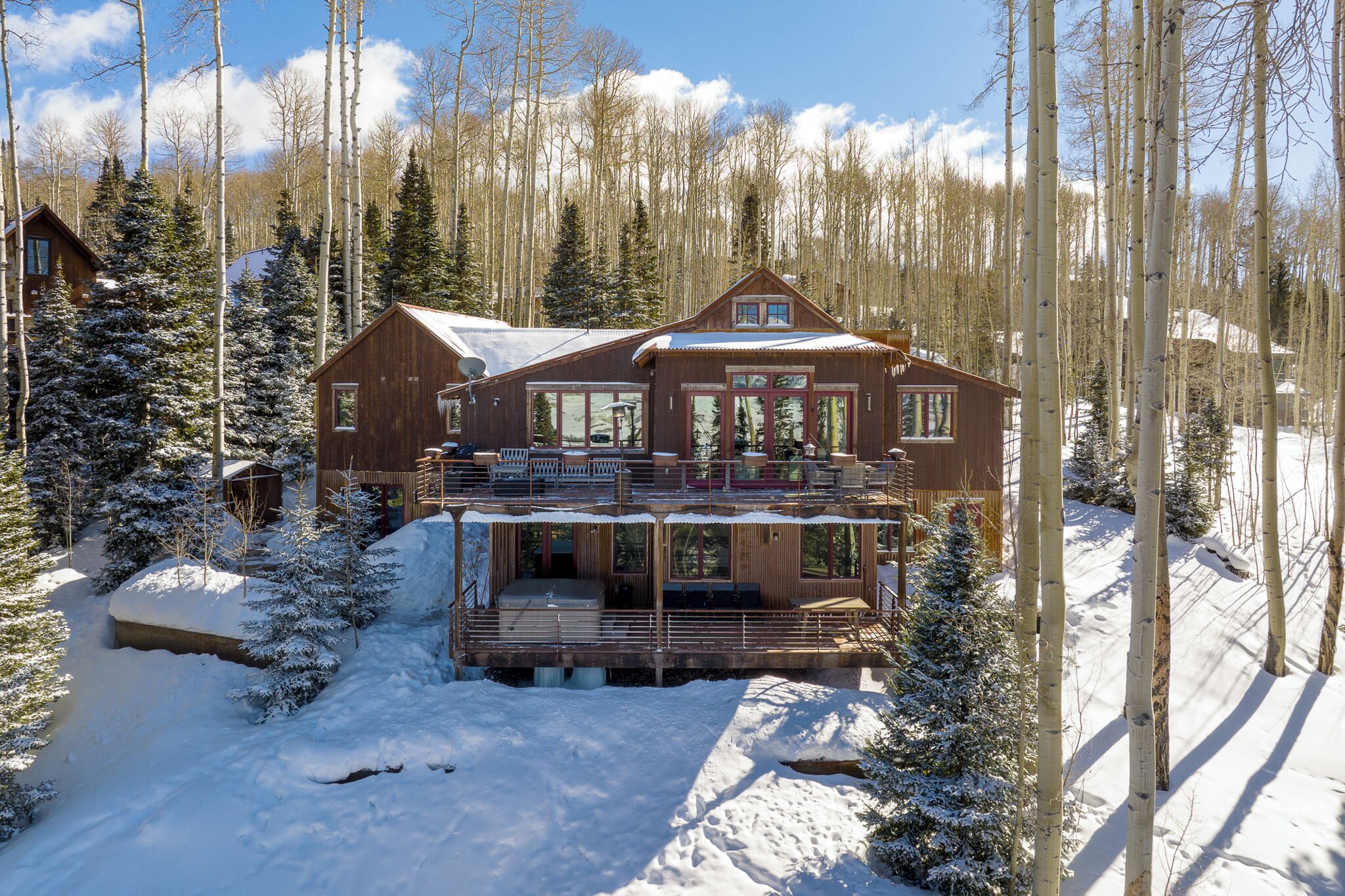 Large Home in Ski Ranches by InvitedHome | Hot Tub, Spa Parking, Hiking