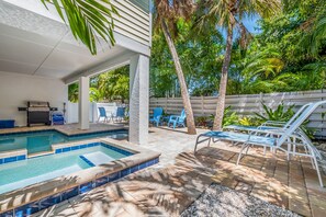 Et oppvarmet basseng