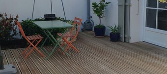 Logement plain pied à 2 pas du marché et de la rue piétonne de St Pierre