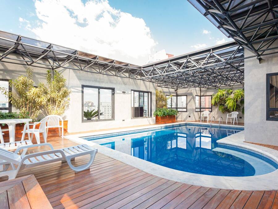 Indoor pool, open 6:30 AM to 10:00 PM, pool loungers