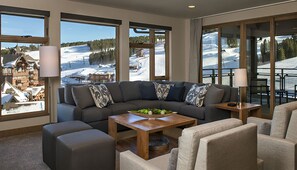 Living area - Ski in / Ski out resort at Breckenridge Peak 8 Penthouse (Breckenridge)