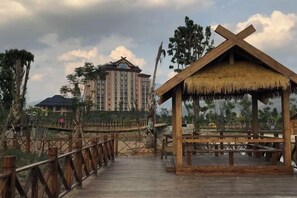 Enceinte de lâhĂ©bergement