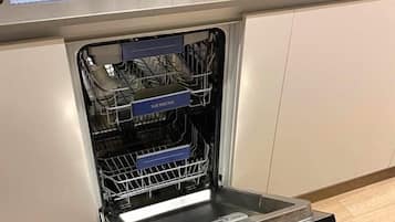 Fridge, oven, dishwasher, electric kettle