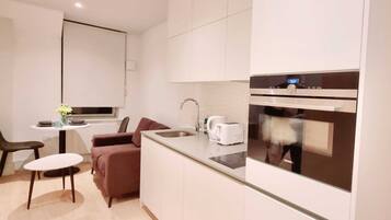 Fridge, oven, dishwasher, electric kettle