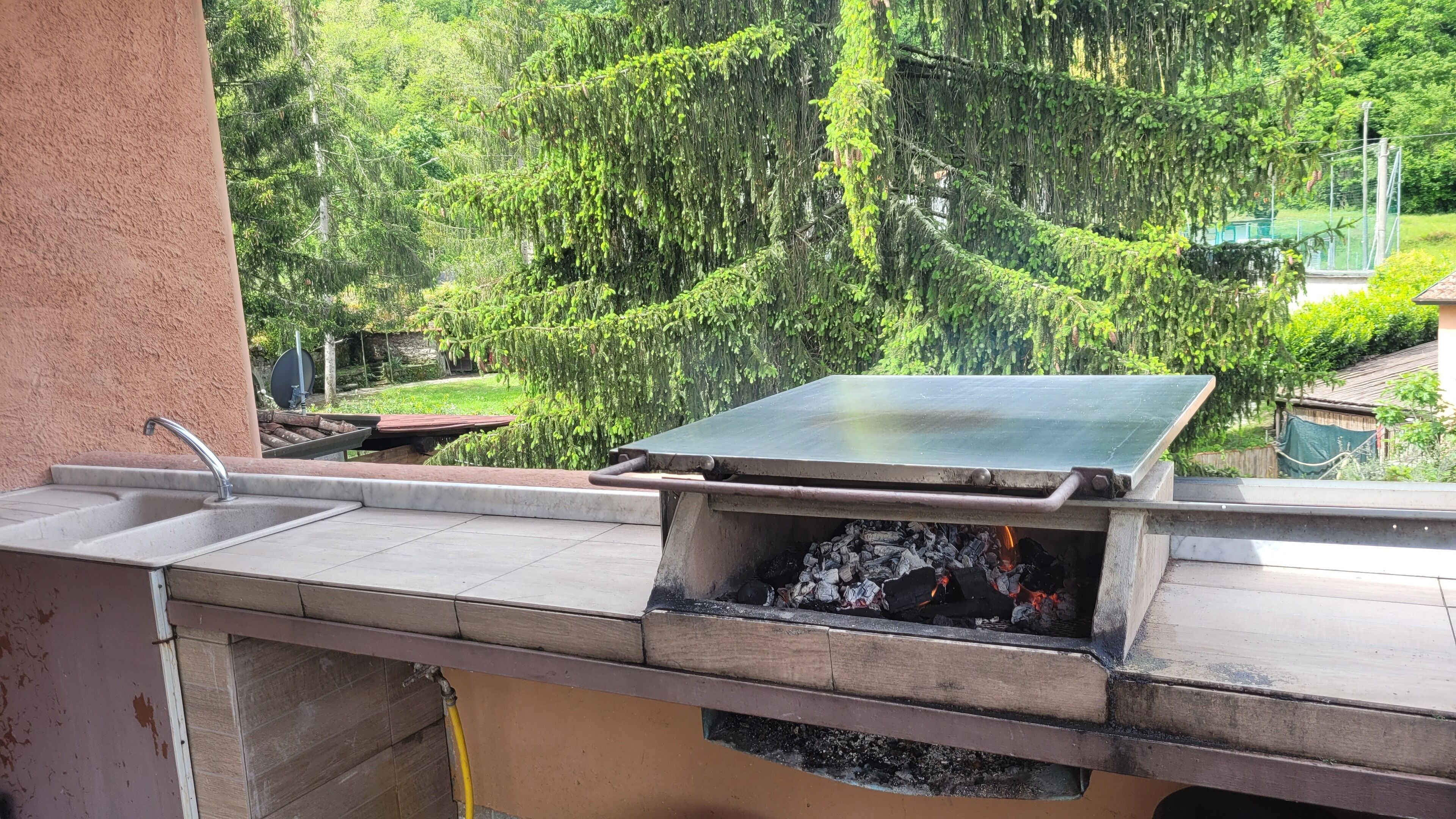 Enceinte de l’hébergement