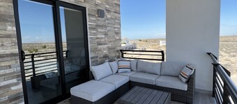 Laguna Shore Thing,  modern beach house w/ private pool, resort, sleeps 20