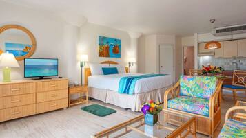 1 Schlafzimmer, Allergikerbettwaren, Zimmersafe, Bügeleisen/Bügelbrett