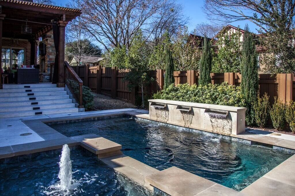E. Dallas Home with Pool, Spa, Outdoor Living w/ Fireplace