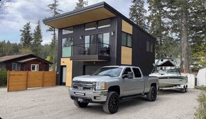 Exterior - Modern Retreat with Game Room and Lake Views (Lakeside)