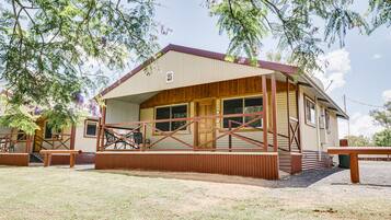 Fassade der Unterkunft