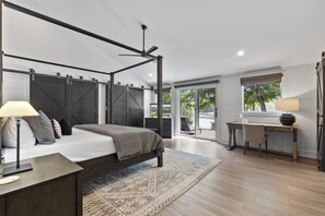 5 habitaciones, tabla de planchar con plancha, cuna de viaje y wifi