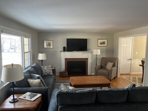 Living area - Sleeps 10, on a river, downtown Bethel, ME (Bethel)
