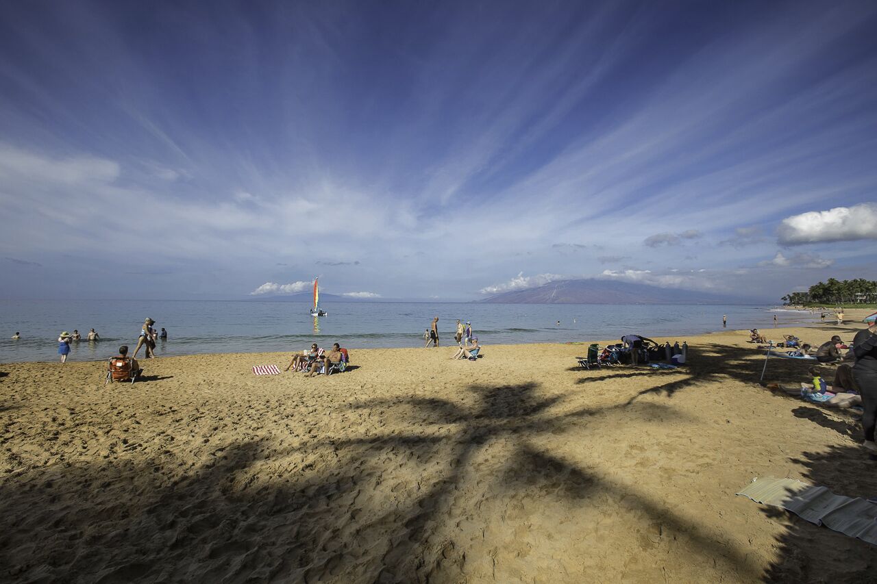 Sun loungers, beach towels
