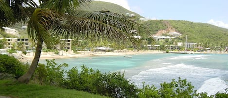 Sun loungers, beach towels