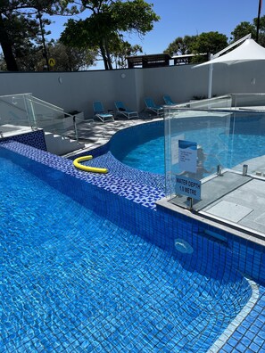 Piscine couverte, piscine extérieure
