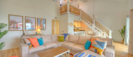 Smart-tv, tv-spel och en stereo