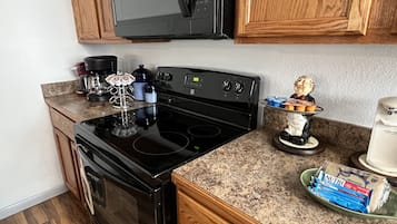 Microwave, oven, stovetop