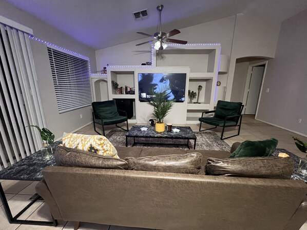 Área de sala de estar