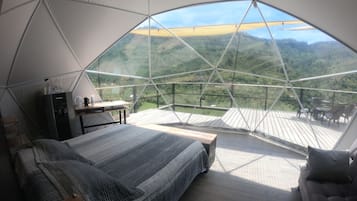 Vue depuis l’hébergement
