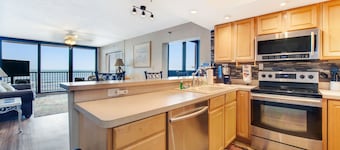 Stunning Views, No Drive Beach, Beachfront Condo
