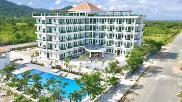 Espace banquet en plein air