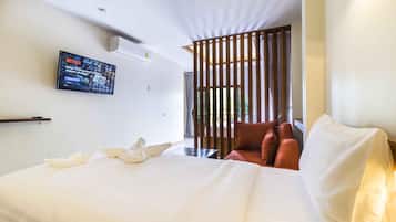 Wifi gratis y ropa de cama