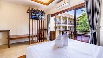Wifi gratis y ropa de cama