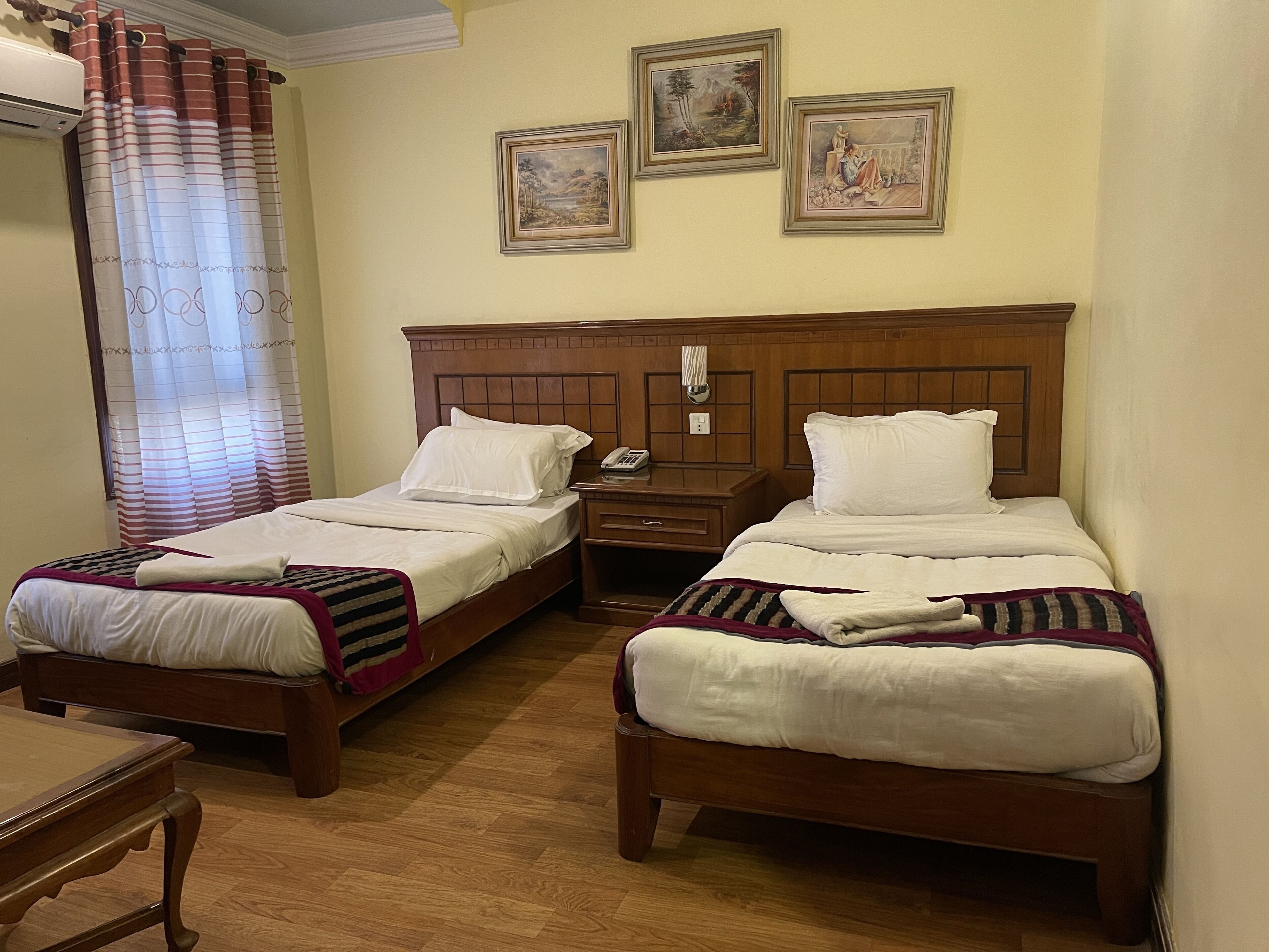 Desk, iron/ironing board, free WiFi, bed sheets