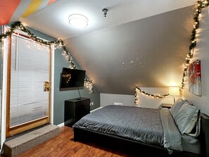 1 bedroom, iron/ironing board, free WiFi, bed sheets