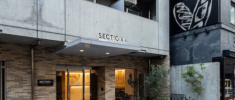 Fachada de la propiedad