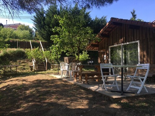 maison des vignes , en bordure d'estuaire