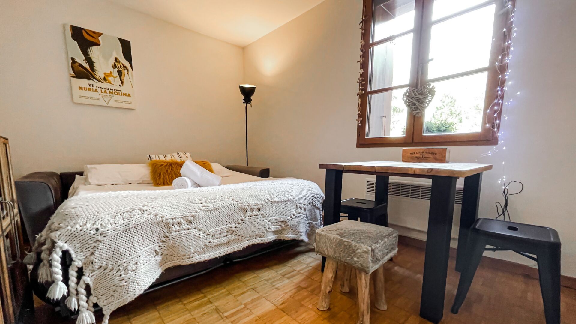 1 chambre, draps fournis